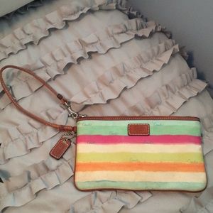 Coach factory wristlet